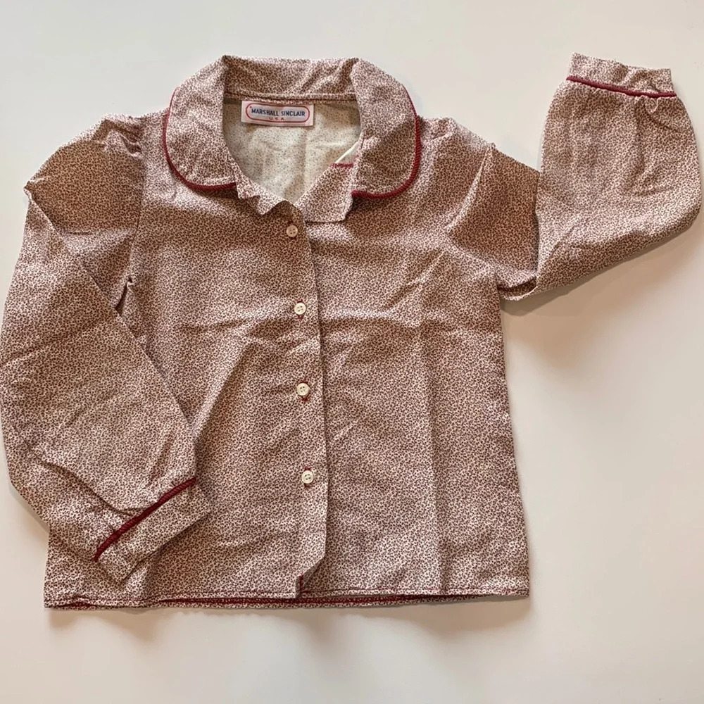 Marshall Sinclair - girls button down,‎ calico